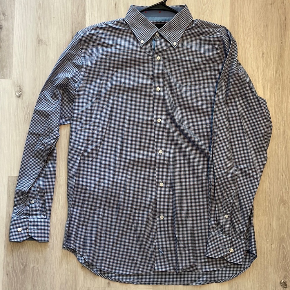 TAILORBYRD Collection Men’s XL Long Sleeve Button Down Dress Shirt